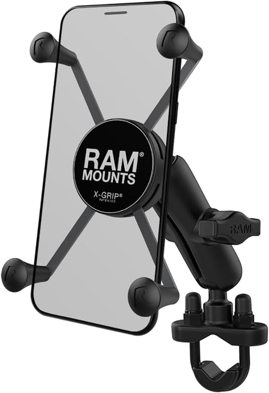 X-Grip Phone Mount with Handlebar U-Bolt Base